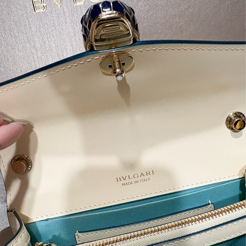 Serpenti Forever系列 雙夾層鏈條 斜肩包（限色款）-12