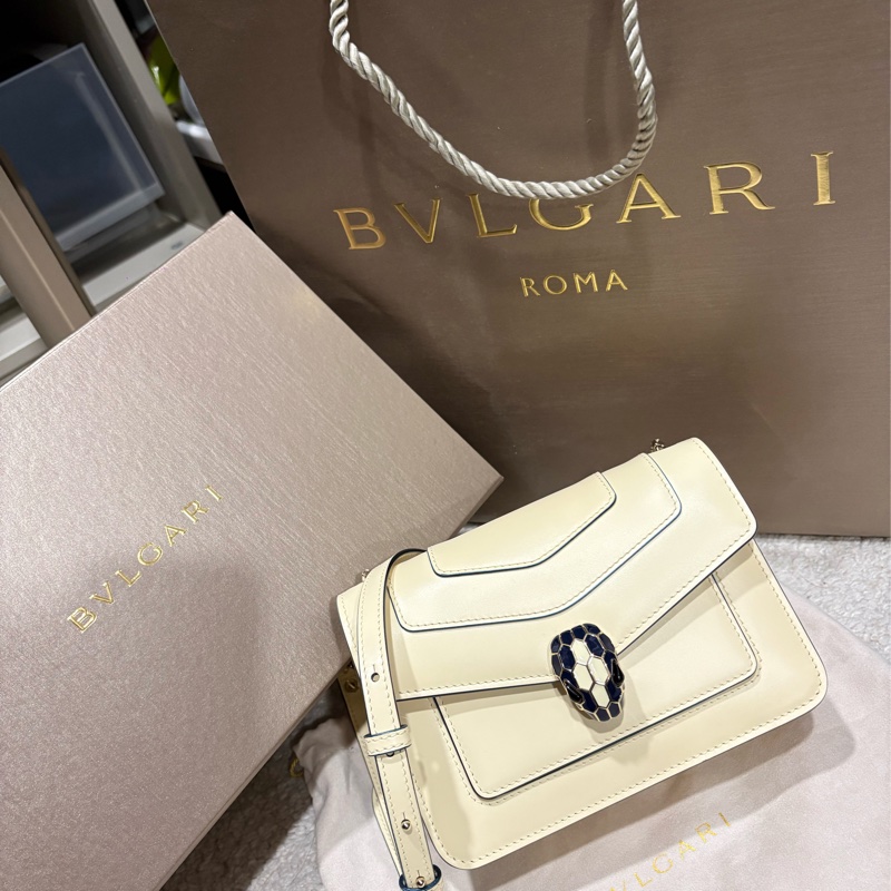 Serpenti Forever系列 雙夾層鏈條 斜肩包（限色款）-16