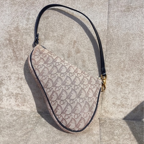 Dior迪奧中古馬鞍腋下包