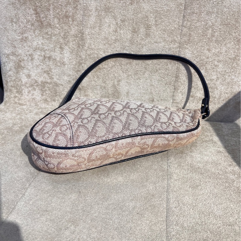 Dior迪奧中古馬鞍腋下包-4
