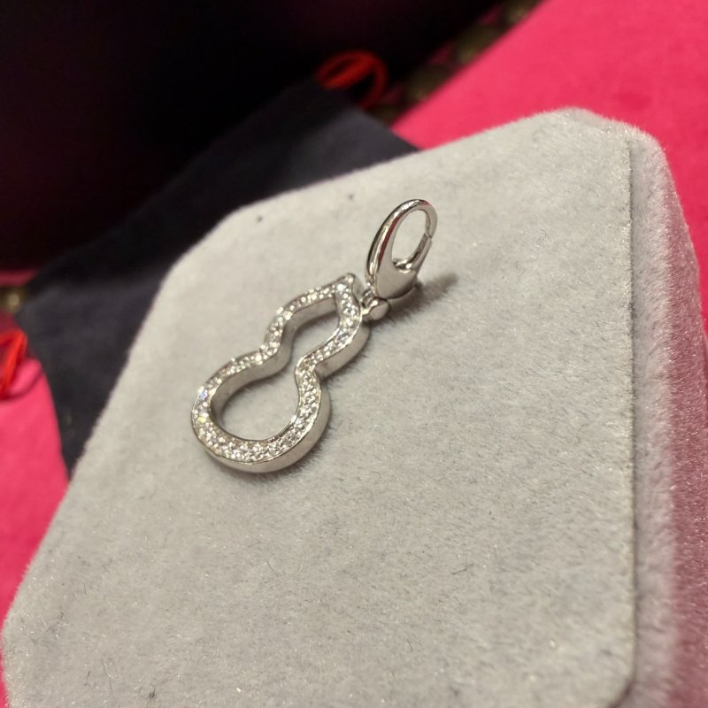 QEELIN 滿鑽小葫蘆墜飾-4