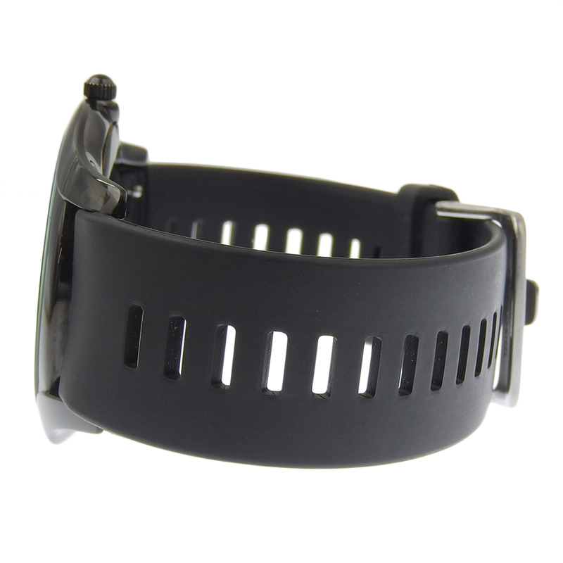 Emporio Armani AR-2059 男士腕錶，不鏽鋼 x 橡膠錶帶，石英機芯，指針式，黑色錶盤-3