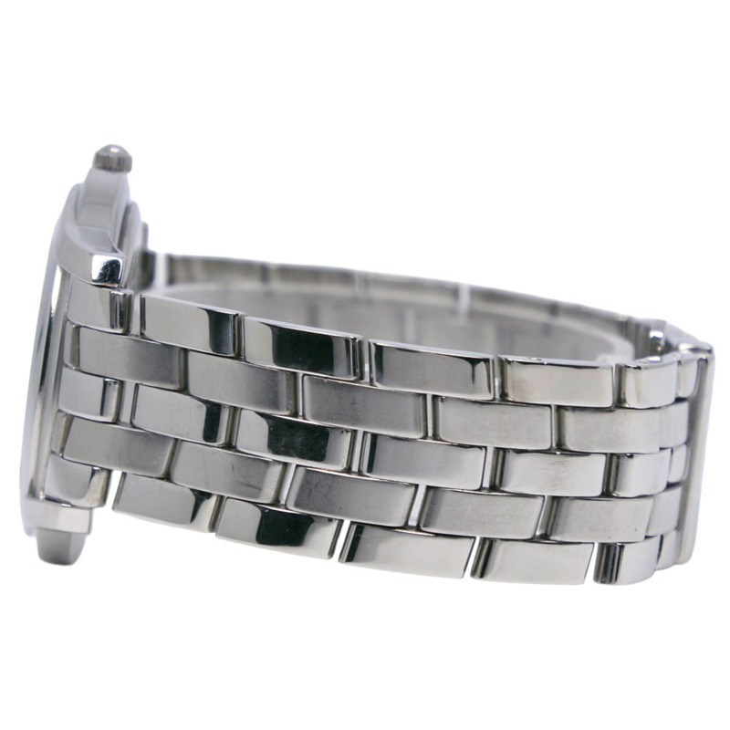 Gucci 5500M 女士不鏽鋼石英模擬腕錶，銀色錶盤-3