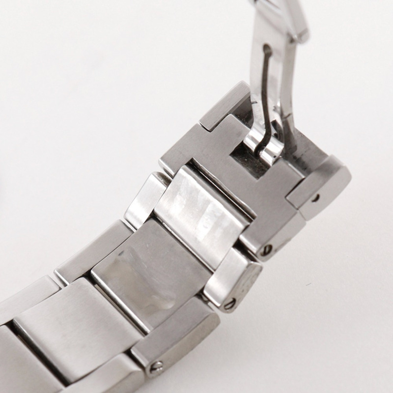 Tiffany & Co.) Atlas Dome腕錶 Z1800.11.10A00A 不鏽鋼石英模擬黑色錶盤 男士腕錶-10