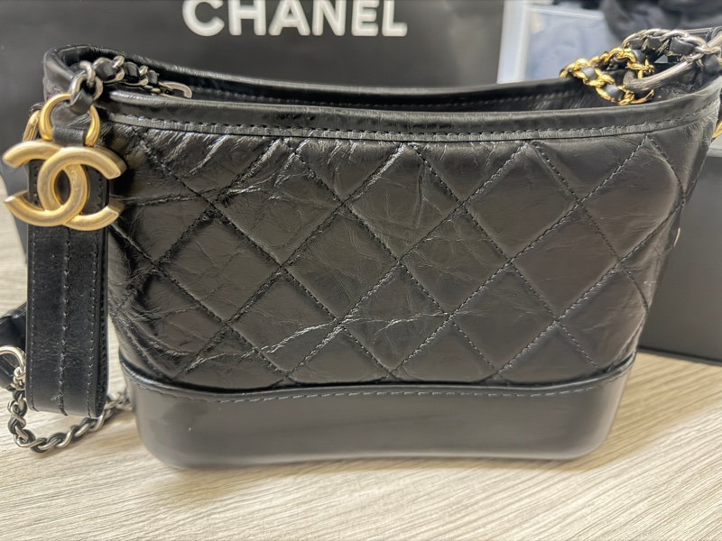Chanel流浪包小號 全配9成8新-2