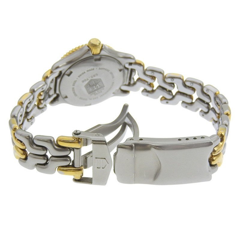 TAG Heuer Cell 手錶 S95.708，不銹鋼，銀色，石英，模擬，象牙色錶盤，女士款。-7