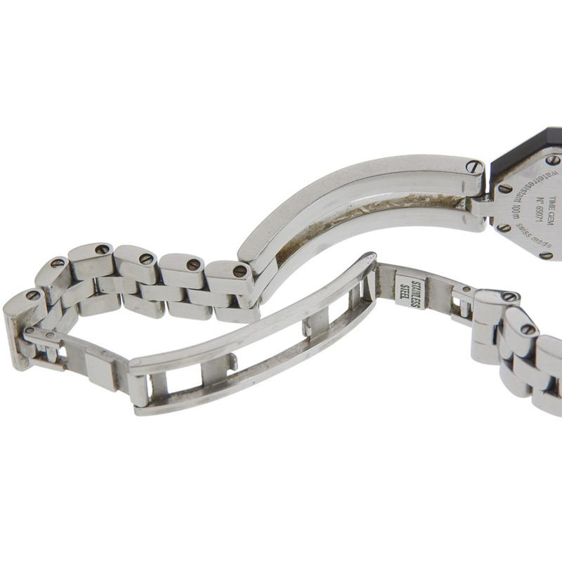 世紀時光寶石女士腕錶，1顆鑽石，不鏽鋼錶殼，石英機芯，指針式，白色珍珠貝母錶盤-6