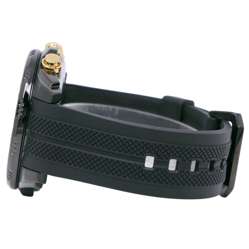 卡西歐 Edifice 紅牛車隊聯名限量版腕錶 FER-549RBP-2A 不鏽鋼 x 樹脂黑色石英計時碼錶 藍色錶盤 男士腕錶-3