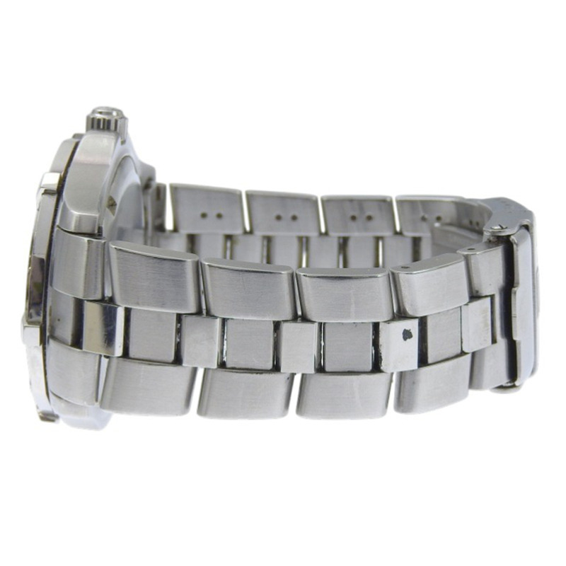 TAG Heuer 2000 專屬腕錶 WN1112 不鏽鋼石英模擬藍色錶盤男士腕錶-3