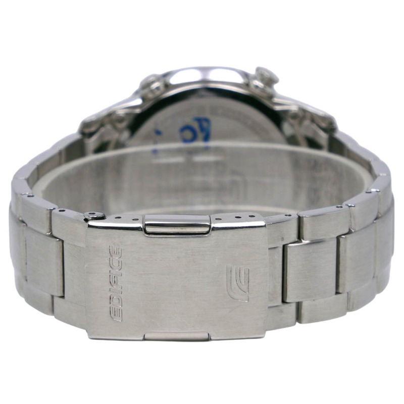 卡西歐 Edifice MULTIBAND6 EQW-560DB-1AJF 不銹鋼黑色太陽能電波校時計時腕錶 - 男士-4