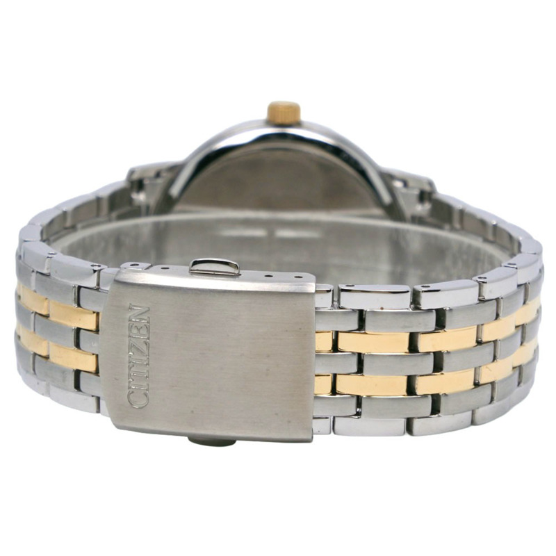 西鐵城 (Citizen) BM6774-51C E111-S067901 男士腕錶，不鏽鋼銀色錶殼，光動能，白色錶盤，指針式設計。-4