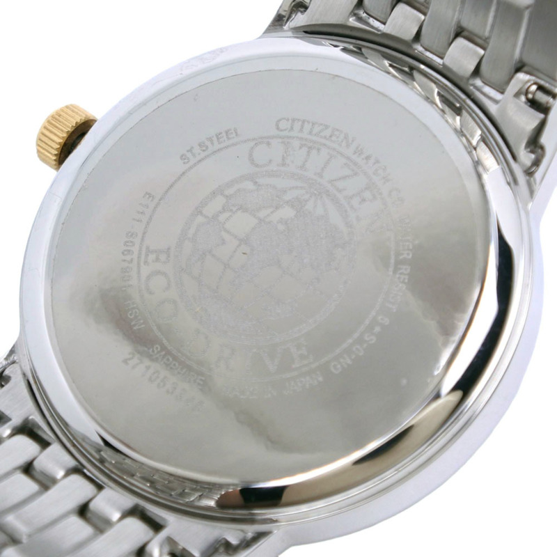 西鐵城 (Citizen) BM6774-51C E111-S067901 男士腕錶，不鏽鋼銀色錶殼，光動能，白色錶盤，指針式設計。-7