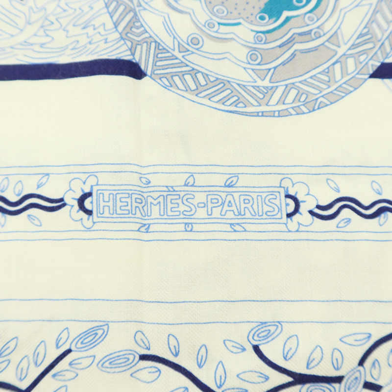 HERMES 羊絨/絲巾Scarf 140x140絲巾-6