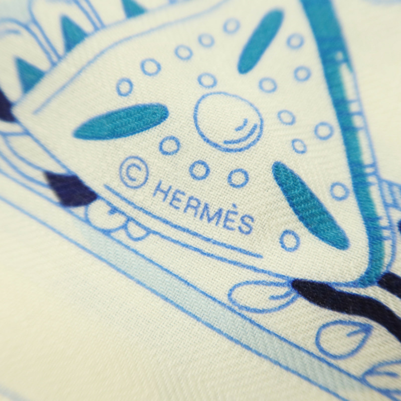 HERMES 羊絨/絲巾Scarf 140x140絲巾-7