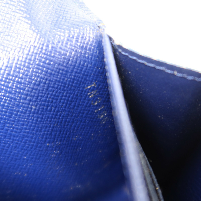 LOUIS VUITTON Epi Rainbow Twist Long Wallet銀扣長錢包-7