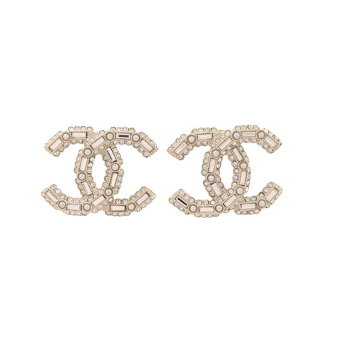 CHANEL 金屬/PVC Earrings耳環
