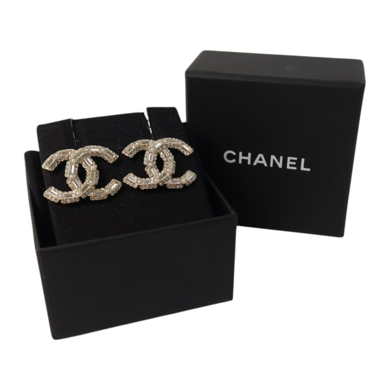CHANEL 金屬/PVC Earrings耳環-6