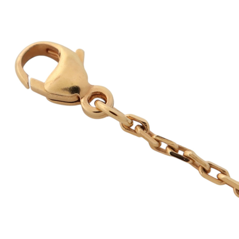 HERMES 金屬/琺瑯Mini Pop H金扣項鏈-4