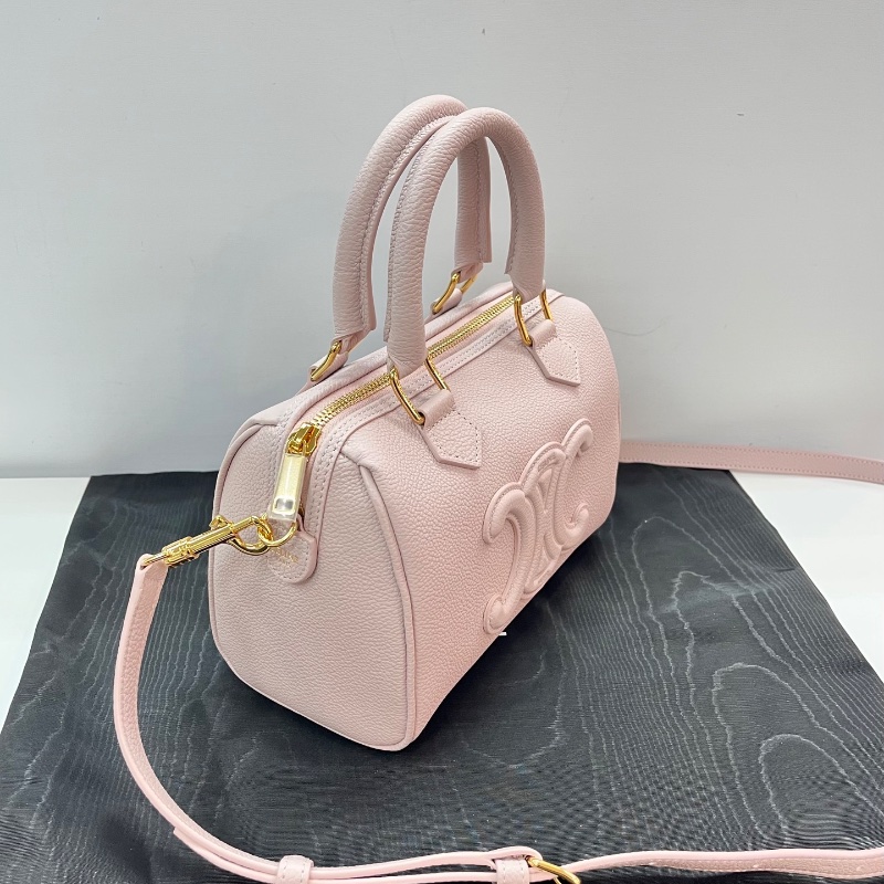 Celine Boston ( Grained / Pink )-1