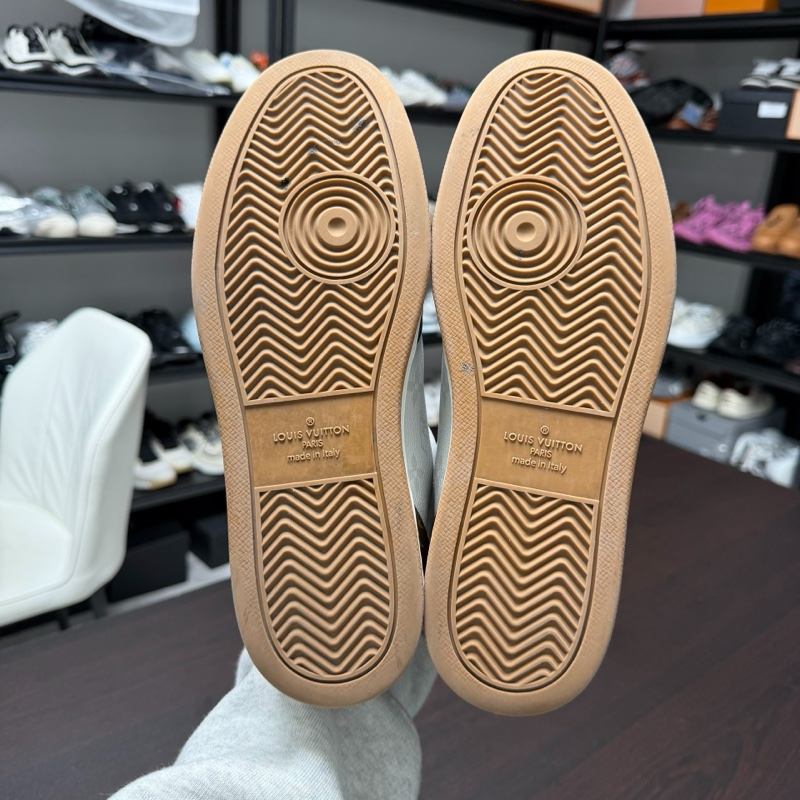 LV 路易威登Rivoli老花三色拼接系帶休閒鞋 41碼-7