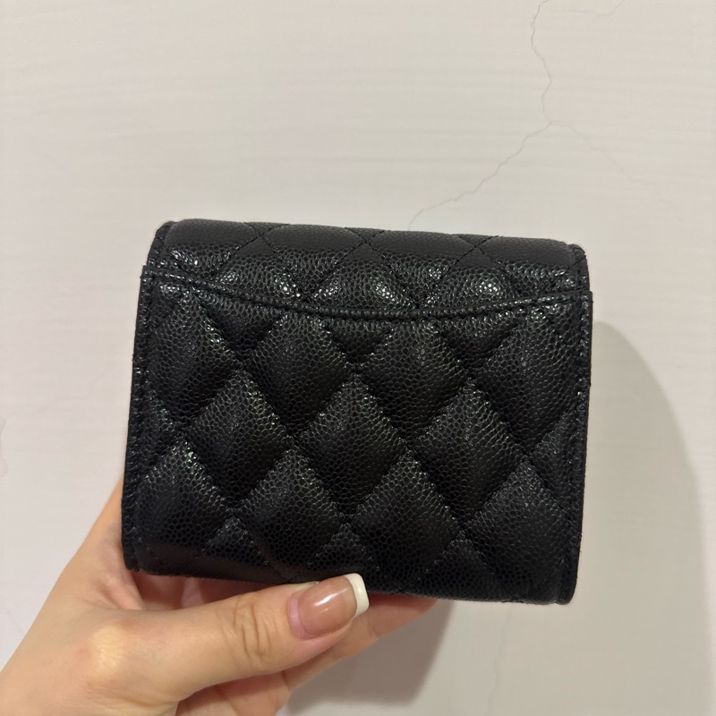 全新香奈兒經典款短夾-1