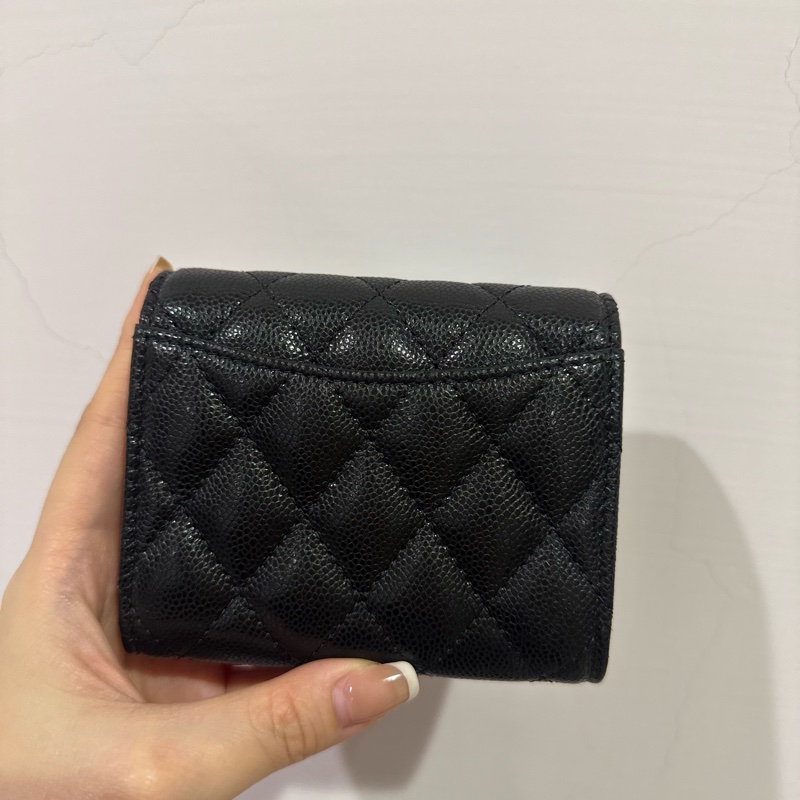 全新香奈兒經典款短夾-6