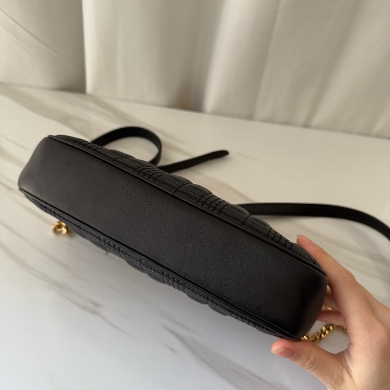 巴寶莉 Burberry 黑金 lola 相機包 🈚附件-6