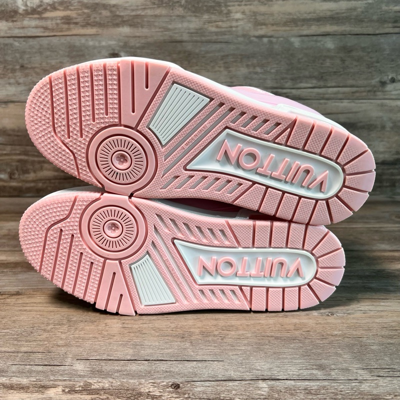 Louis Vuitton路易威登 Trainer 25款 白粉 粉色 37碼-6