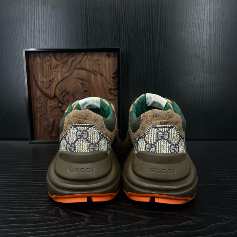 gucci rhyton棕色滿印 碼數 36.5-2