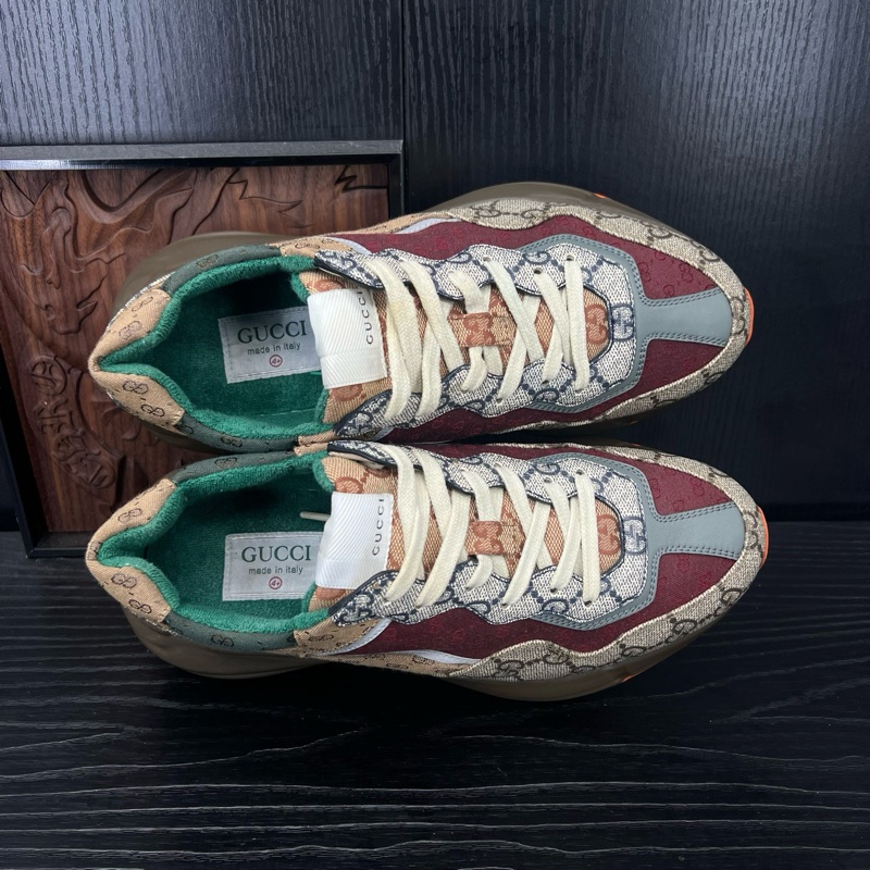 gucci rhyton棕色滿印 碼數 36.5-4