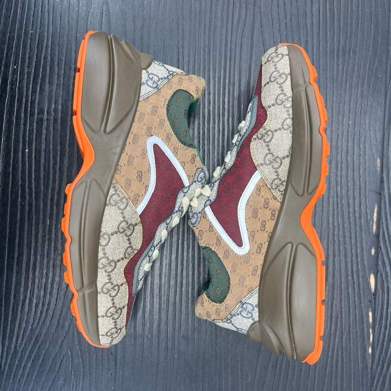 gucci rhyton棕色滿印 碼數 36.5-6
