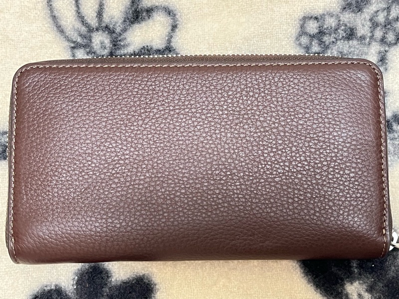 全新Coach長夾，中性棕，男女都適用-1