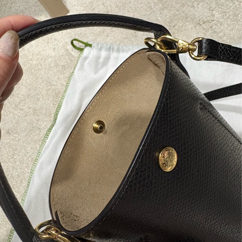 LONGCHAMP限量款爆米花桶包-1