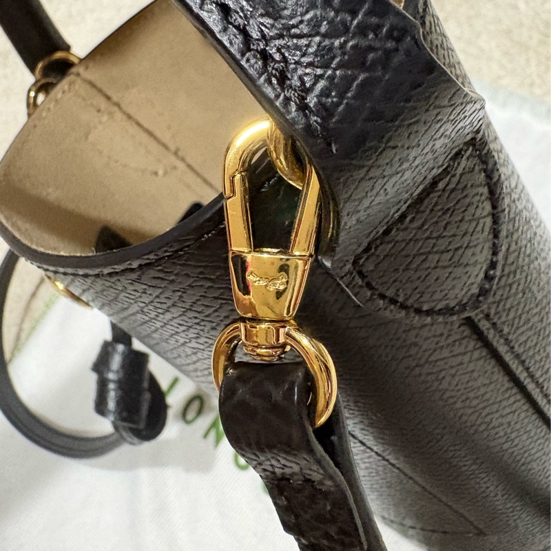 LONGCHAMP限量款爆米花桶包-4