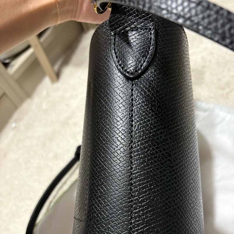 LONGCHAMP限量款爆米花桶包-6