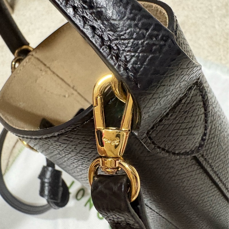 LONGCHAMP限量款爆米花桶包-13