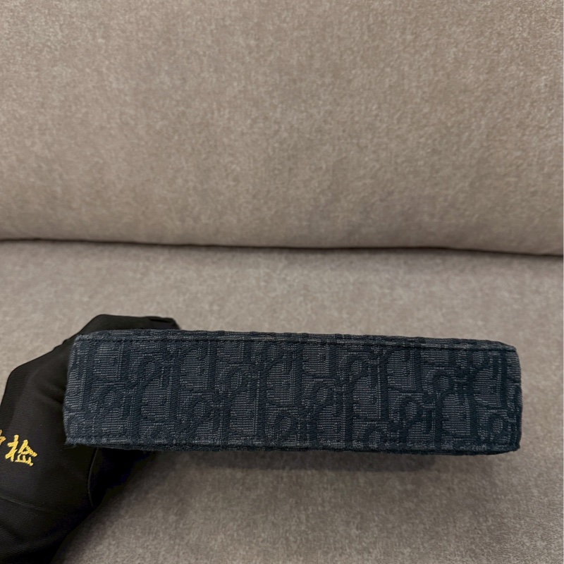 DIOR黑色相機郵差包-7