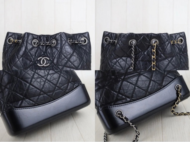 「JL精品代購」 9新 Chanel 香奈兒Gabrielle 流浪雙肩背包-7