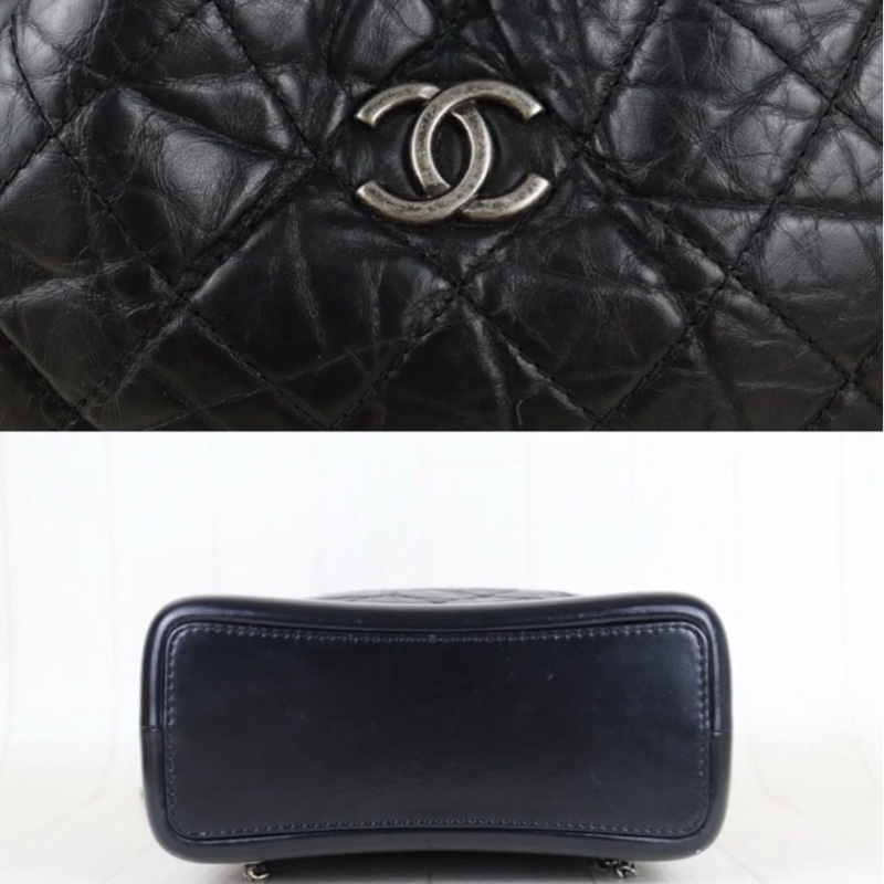 「JL精品代購」 9新 Chanel 香奈兒Gabrielle 流浪雙肩背包-8