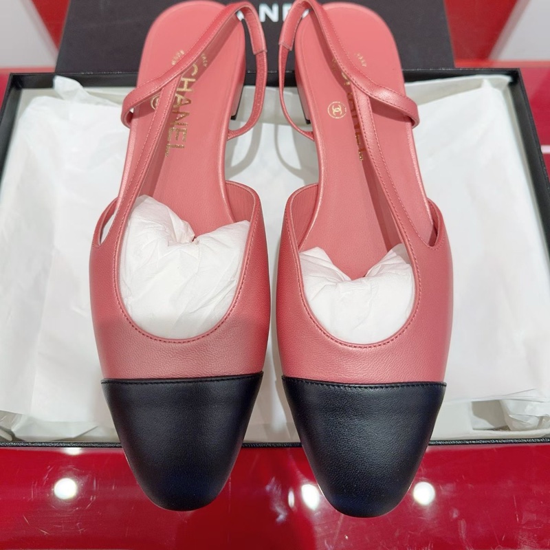 閒置未使用 Chanel香奈兒 平底瑪麗珍  36.5碼 S印-0