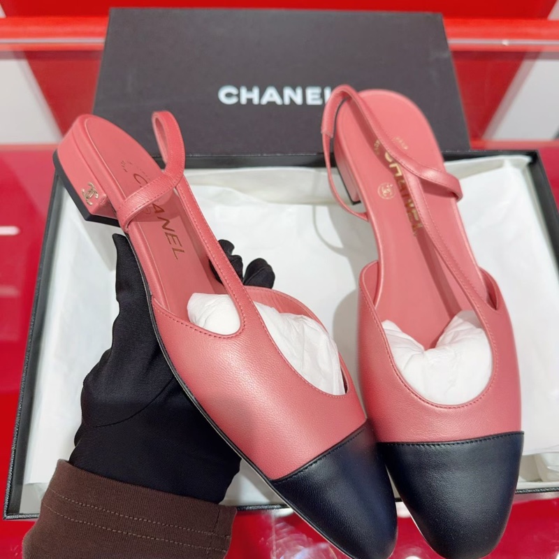 閒置未使用 Chanel香奈兒 平底瑪麗珍  36.5碼 S印-1