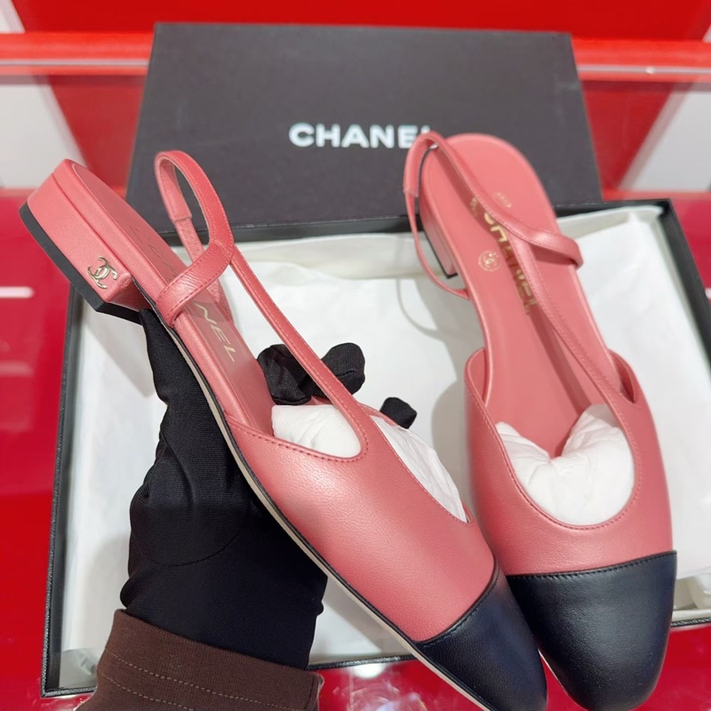 閒置未使用 Chanel香奈兒 平底瑪麗珍  36.5碼 S印-2