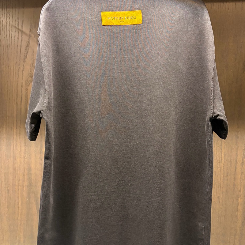 LV路易威登 LOUIS VUITTON 9成新 經典黑色 S短袖T恤-6