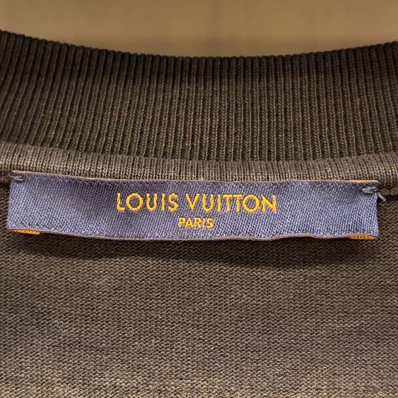 LV路易威登 LOUIS VUITTON 9成新 經典黑色 S短袖T恤-7
