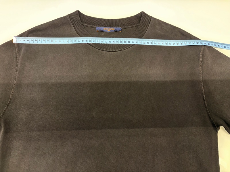 LV路易威登 LOUIS VUITTON 9成新 經典黑色 S短袖T恤-10