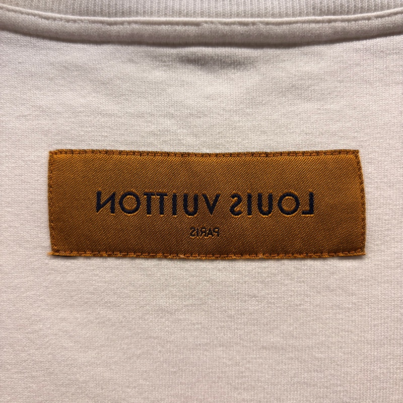 LV路易威登 LOUIS VUITTON 9成新 經典白色XS短袖T恤-2