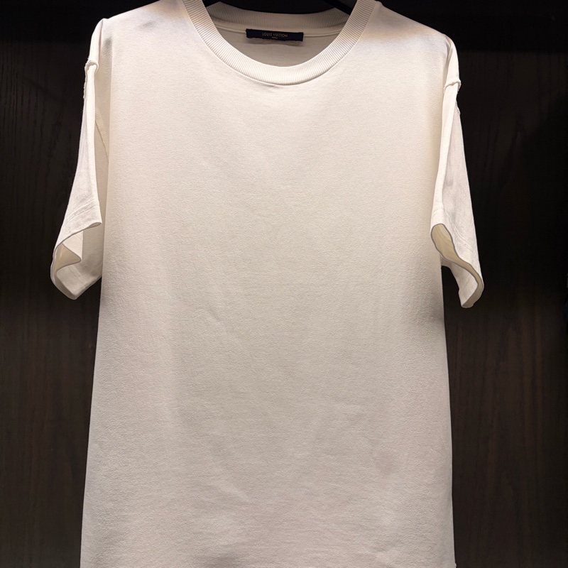 LV路易威登 LOUIS VUITTON 9成新 經典白色XS短袖T恤-5