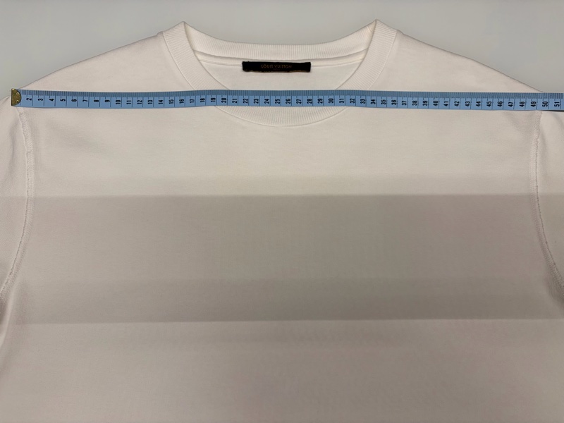 LV路易威登 LOUIS VUITTON 9成新 經典白色XS短袖T恤-10