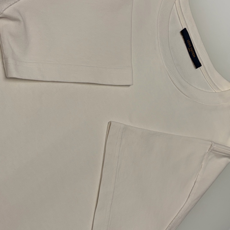 LV路易威登 LOUIS VUITTON 9成新 經典白色XS短袖T恤-14