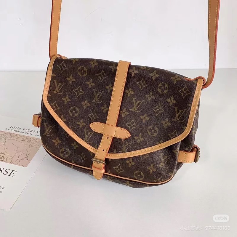 Louis Vuitton • 經典老花雙子星馬鞍包 小號-3
